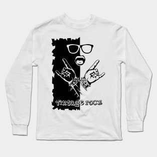 vintage rock and roll Band Long Sleeve T-Shirt